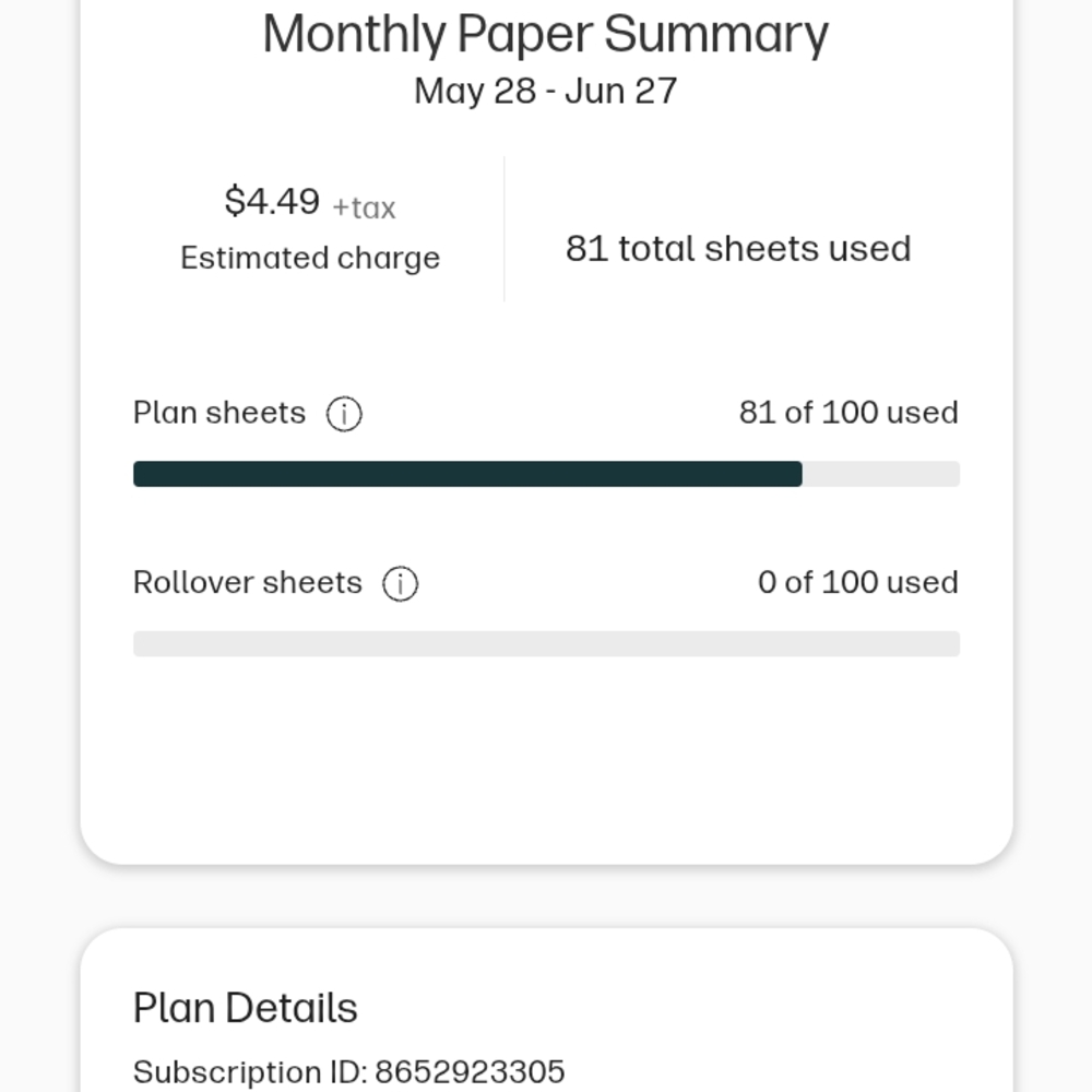 Instant Ink Monthly Service! $13 A Month Please Use My Link For A Free Month!